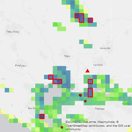 small map of top release values